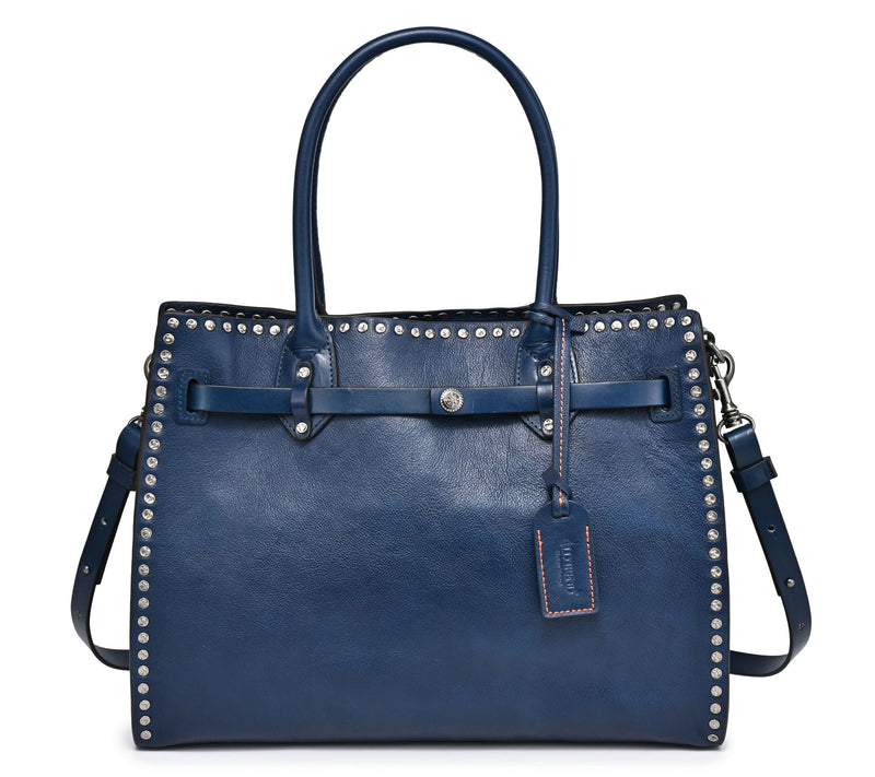 Old Trend Westland Leather Satchel with Detachable Strap — View 14