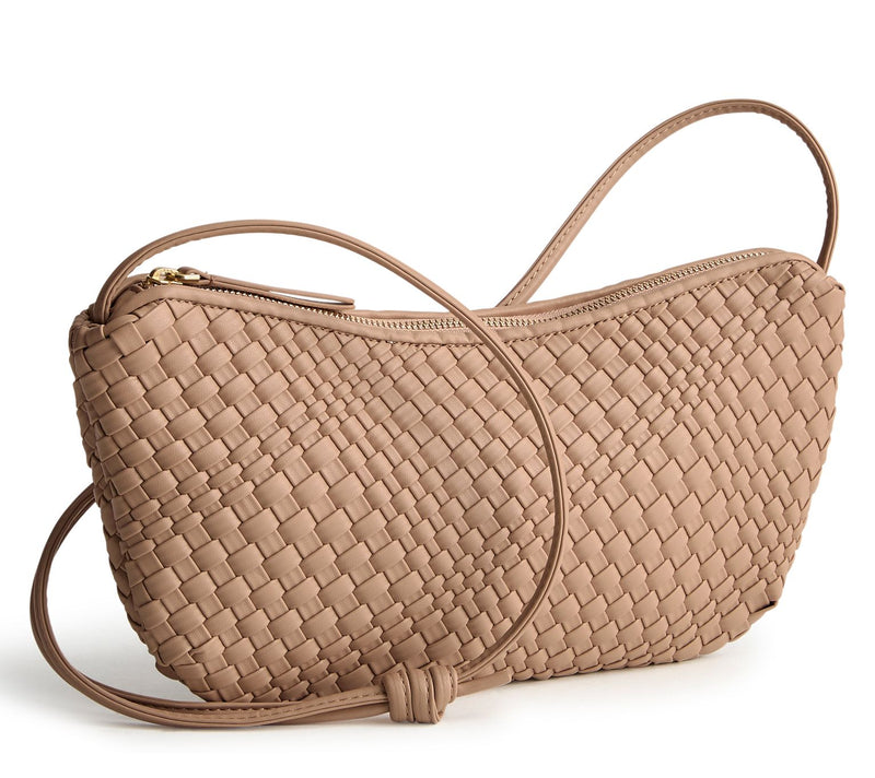 Vera Bradley Springbrook Sling Woven Faux Leather Crossbody — Main view