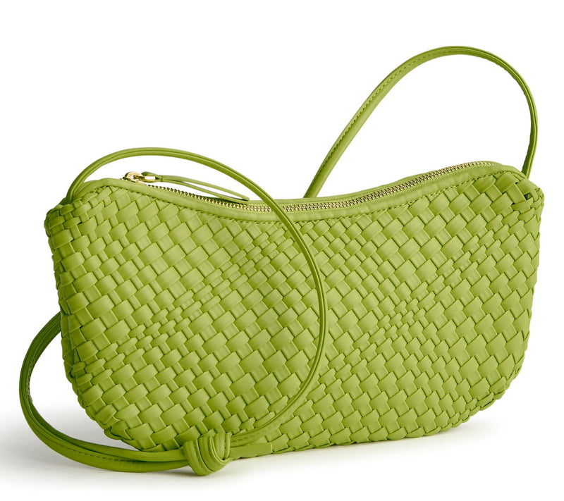 Vera Bradley Springbrook Sling Woven Faux Leather Crossbody — View 8