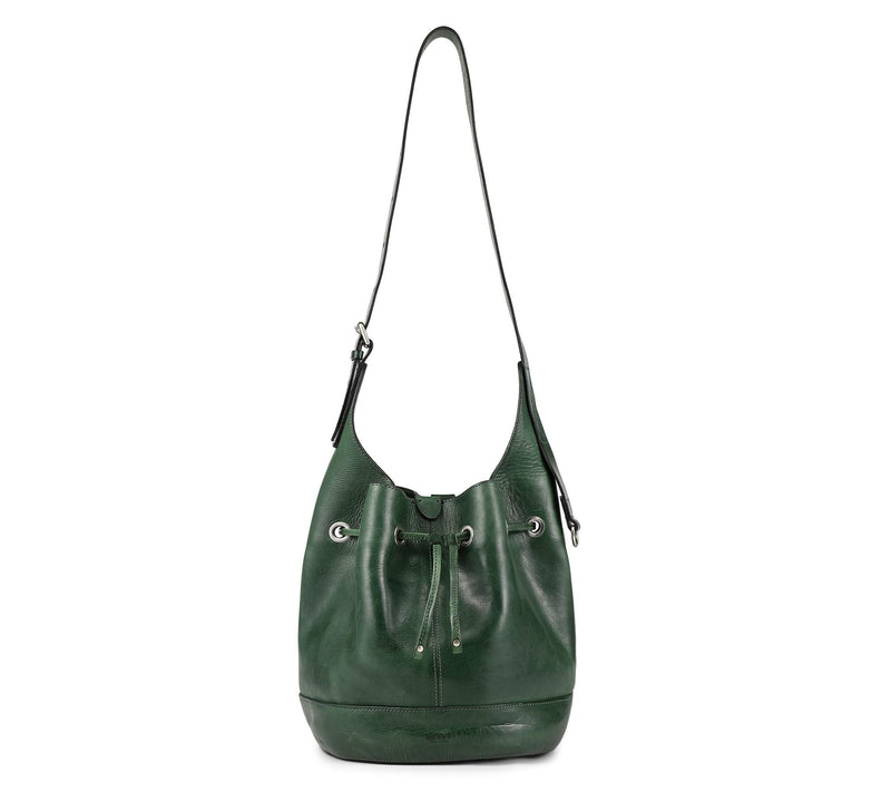 Old Trend Lily Adjustable Shoulder Leather Bucket Bag — View 14