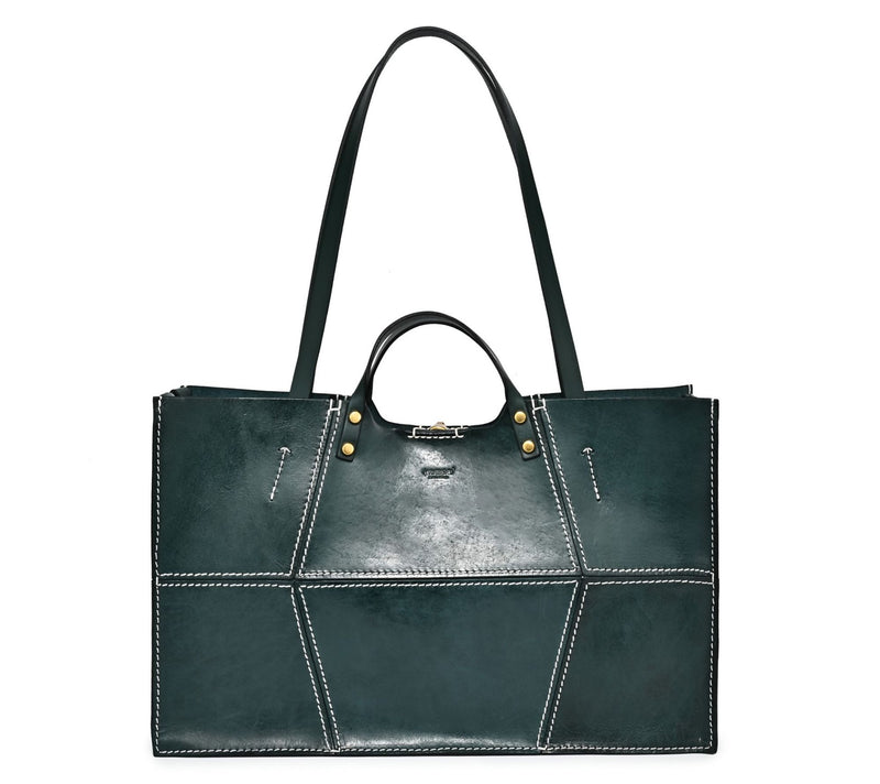 Old Trend Rosa Carryall Double Handle Leather Tote — View 7