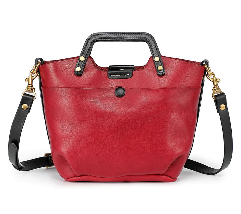 Old Trend Sprout Mini Land Leather Tote with Crossbody Strap — View 17