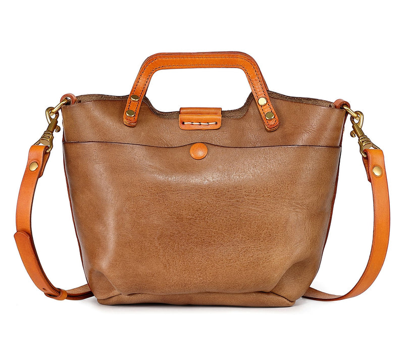 Old Trend Sprout Mini Land Leather Tote with Crossbody Strap — View 18