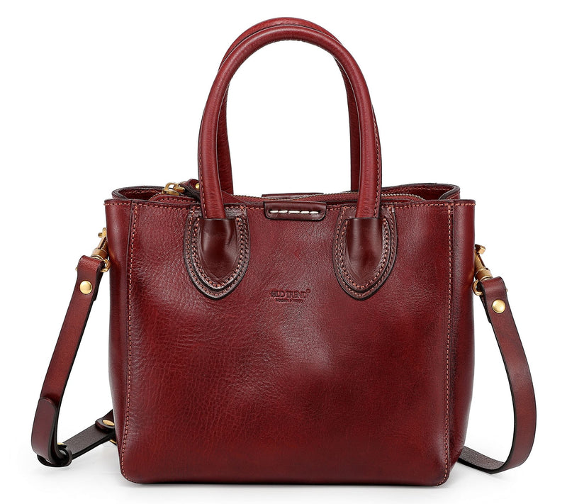 Old Trend Dahlia Convertible Mini Leather Crossbody Tote — View 5