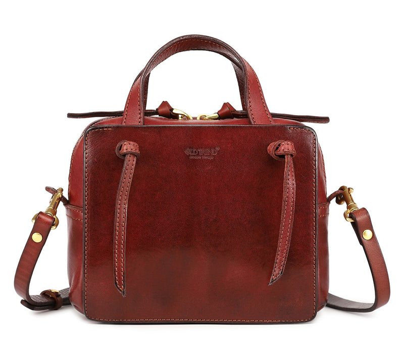 Old Trend Buttercup Mini Leather Top Handle Tote w/ Crossbody — View 13
