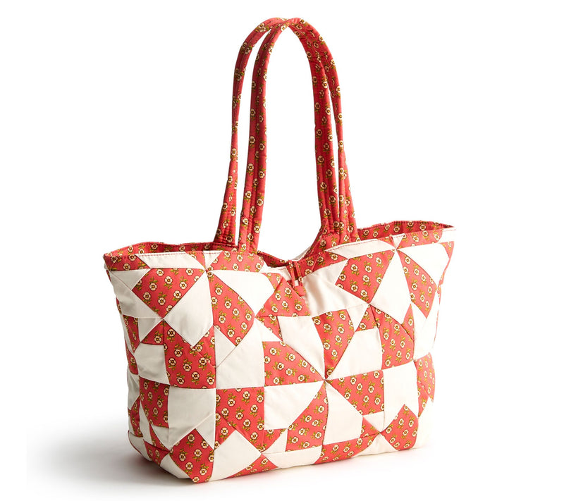 Vera Bradley Small Hathaway Cotton Tote — View 5