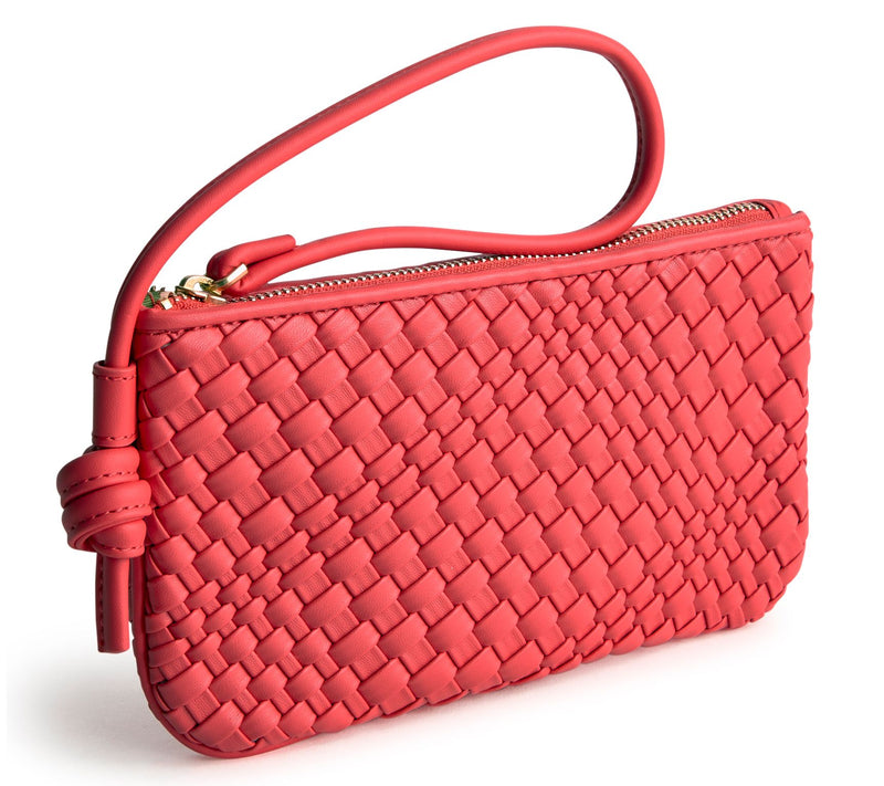 Vera Bradley Knotted Woven Faux Leather Wristle — View 6