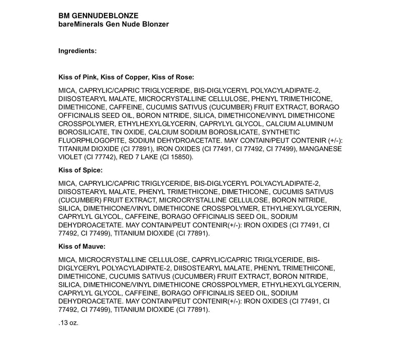 bareMinerals Gen Nude Blonzer — View 3