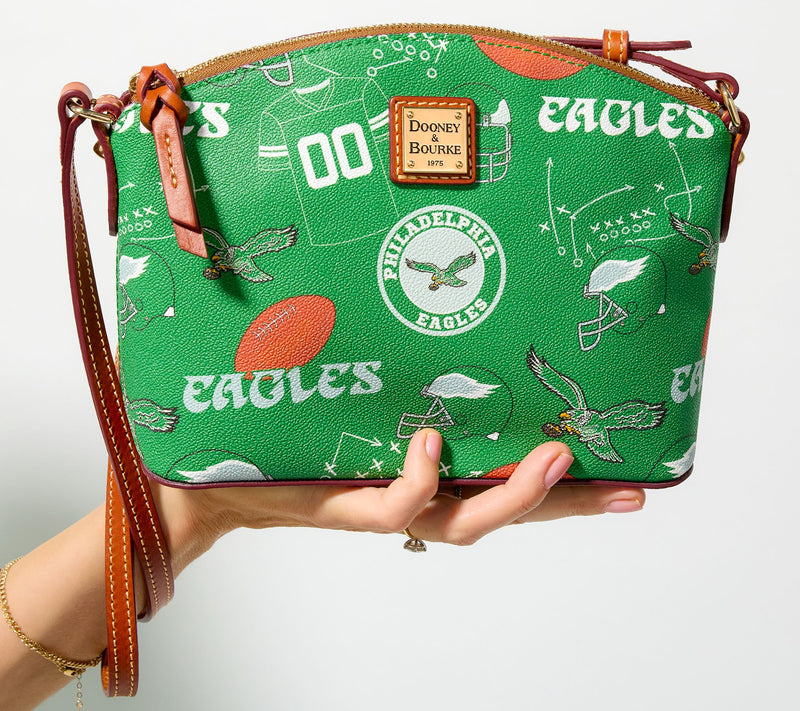 Dooney & Bourke Coated Cotton NFL Suki Crossbody — View 10