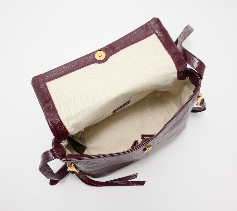 Aimee Kestenberg Bali Leather Double Entry Crossbody — View 4