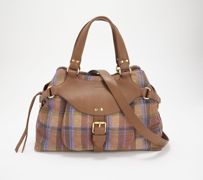 Aimee Kestenberg Dash Large Suede Satchel — View 10