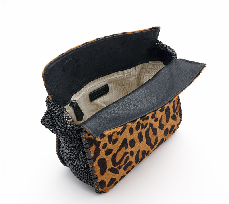 Aimee Kestenberg Chain-Mail Leather Top Handle Bag — View 3