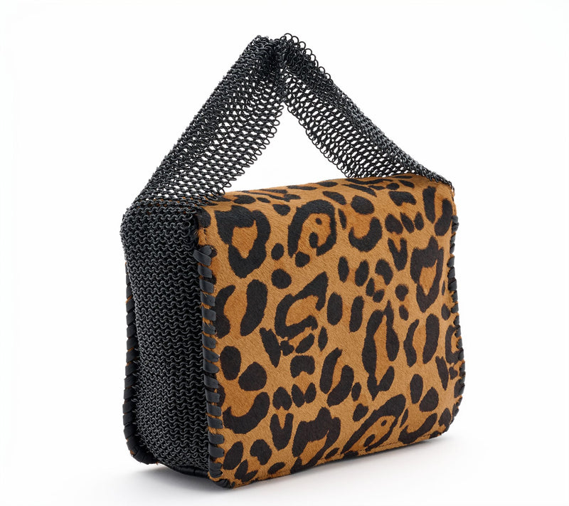 Aimee Kestenberg Chain-Mail Leather Top Handle Bag — View 2