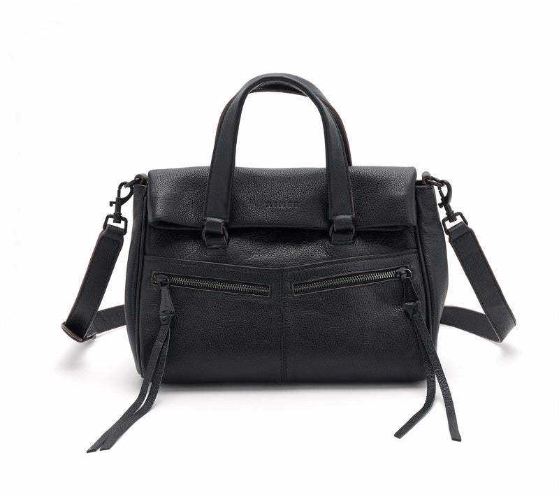 Aimee Kestenberg Coral Double Entry Leather Satchel — View 11