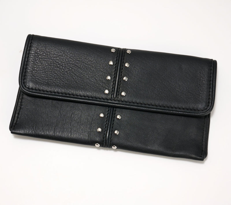 American Leather Co. Mittie Bifold Leather Wallet — View 10