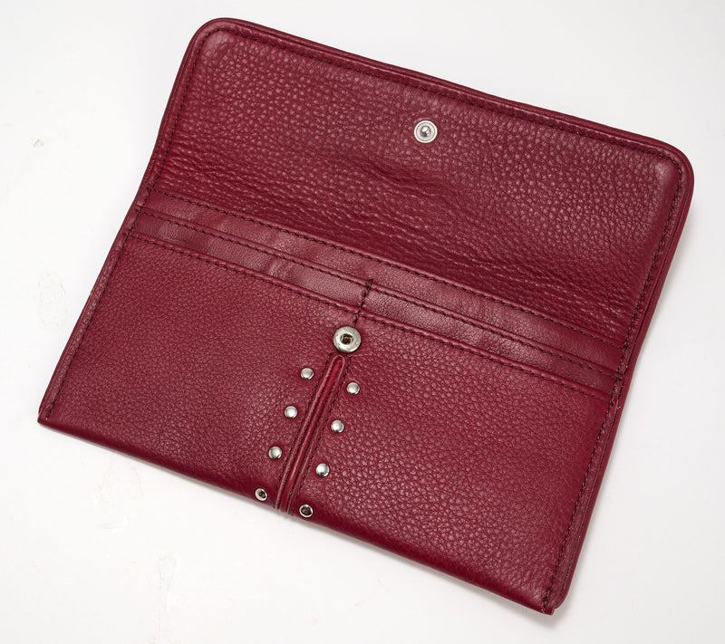 American Leather Co. Mittie Bifold Leather Wallet — View 3