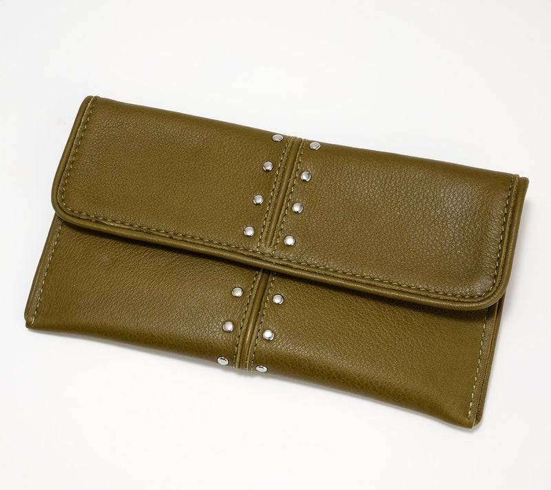 American Leather Co. Mittie Bifold Leather Wallet — View 13