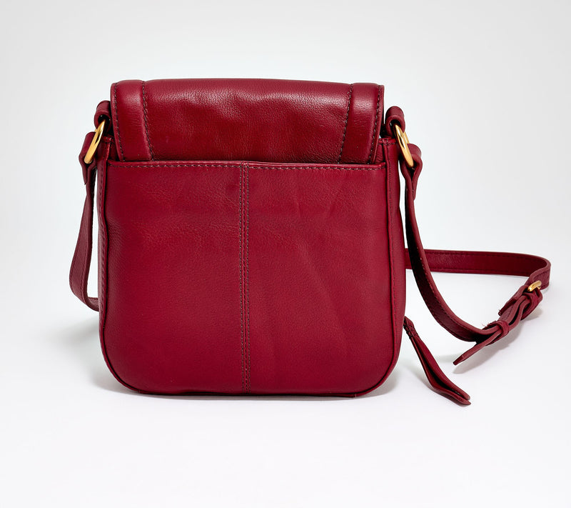 American Leather Co. Marino Leather North/South Crossbody — View 3