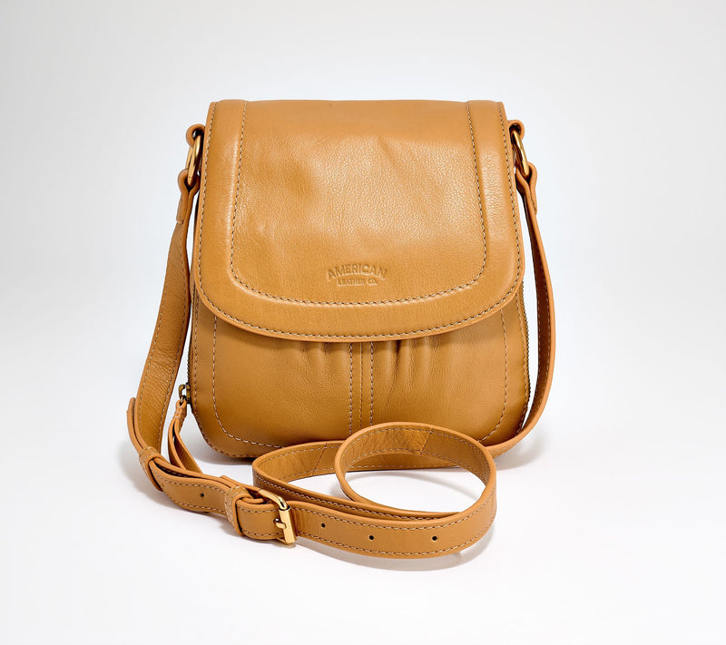 American Leather Co. Marino Leather North/South Crossbody — View 13