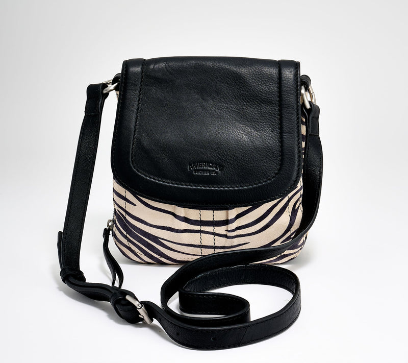 American Leather Co. Marino Leather North/South Crossbody — View 14
