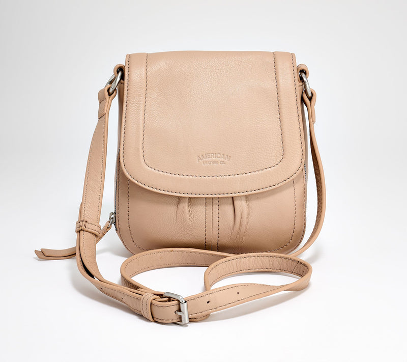 American Leather Co. Marino Leather North/South Crossbody — View 15