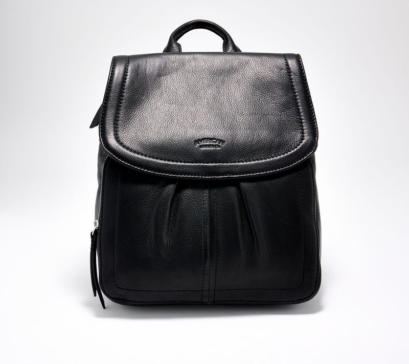 American Leather Co. Marino Leather Backpack — View 11