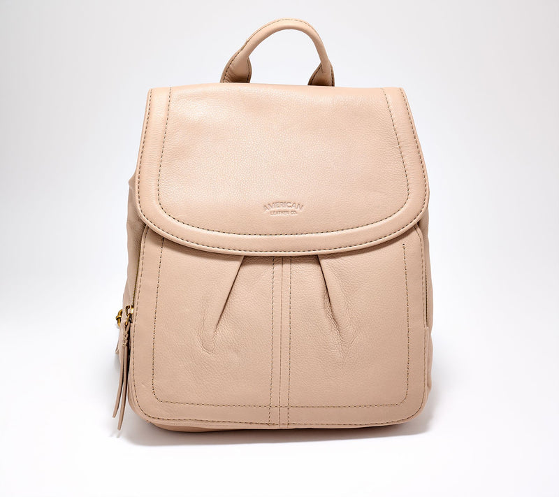 American Leather Co. Marino Leather Backpack — View 13