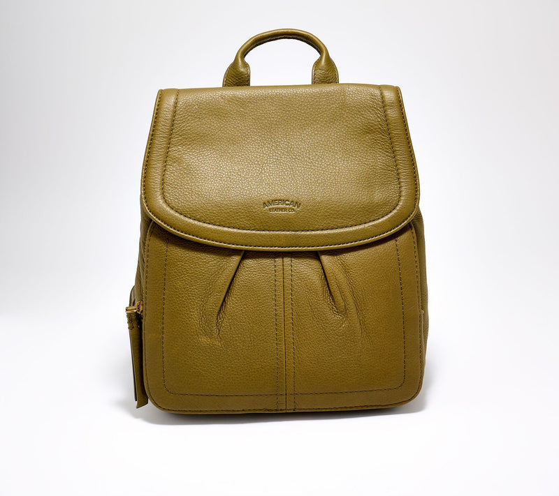 American Leather Co. Marino Leather Backpack — View 14