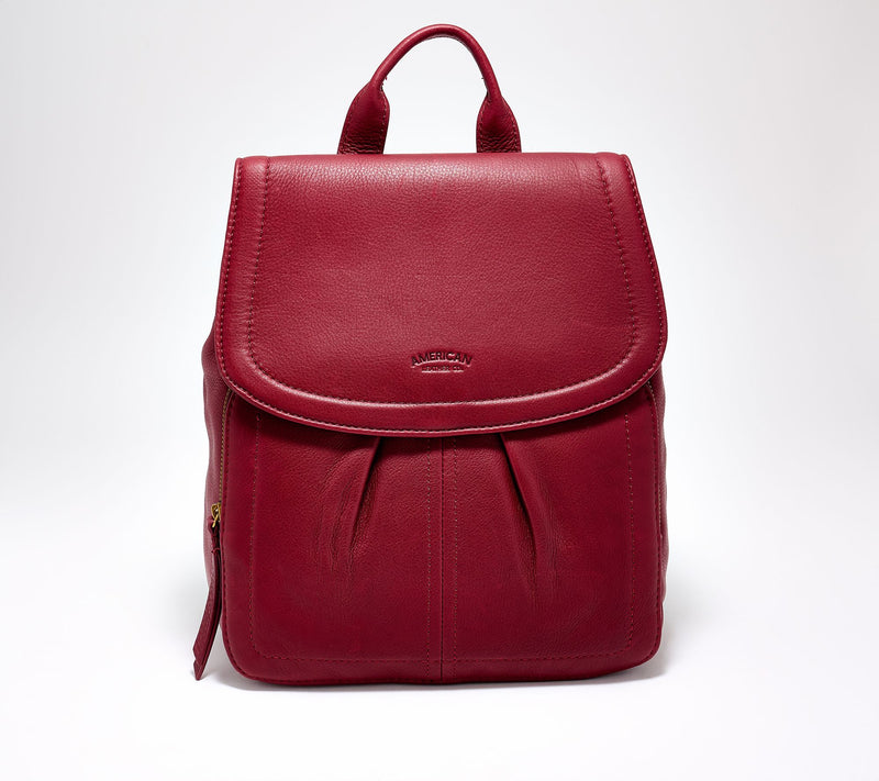American Leather Co. Marino Leather Backpack — View 17
