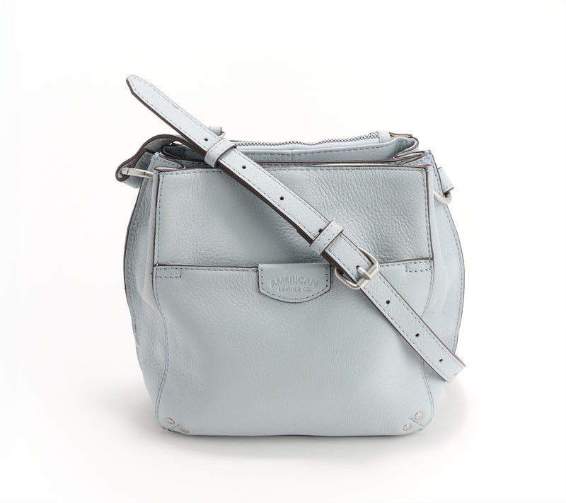 American Leather Co. Cindy Leather Triple Entry Crossbody — View 29
