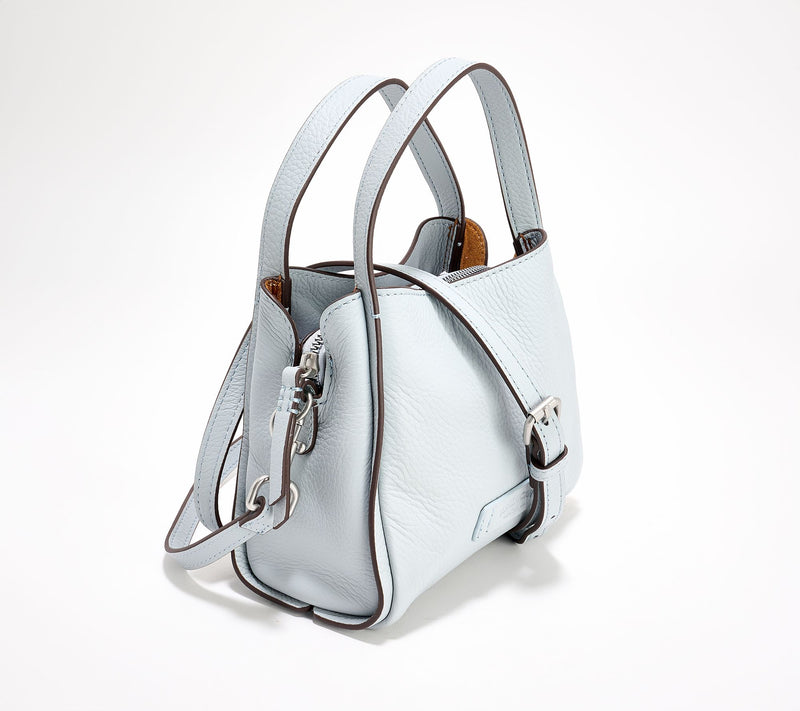 American Leather Co. Auburn Mini Leather Crossbody — View 24