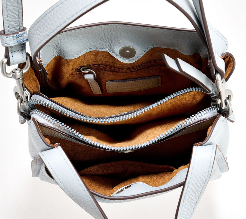 American Leather Co. Auburn Mini Leather Crossbody — View 26
