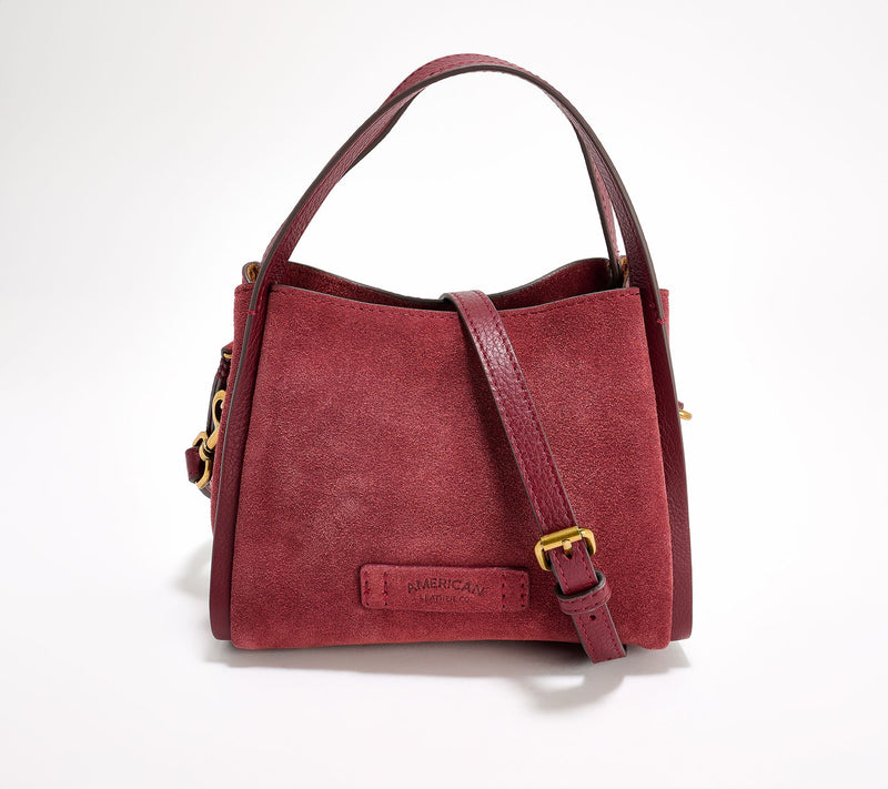 American Leather Co. Auburn Mini Leather Crossbody — View 11