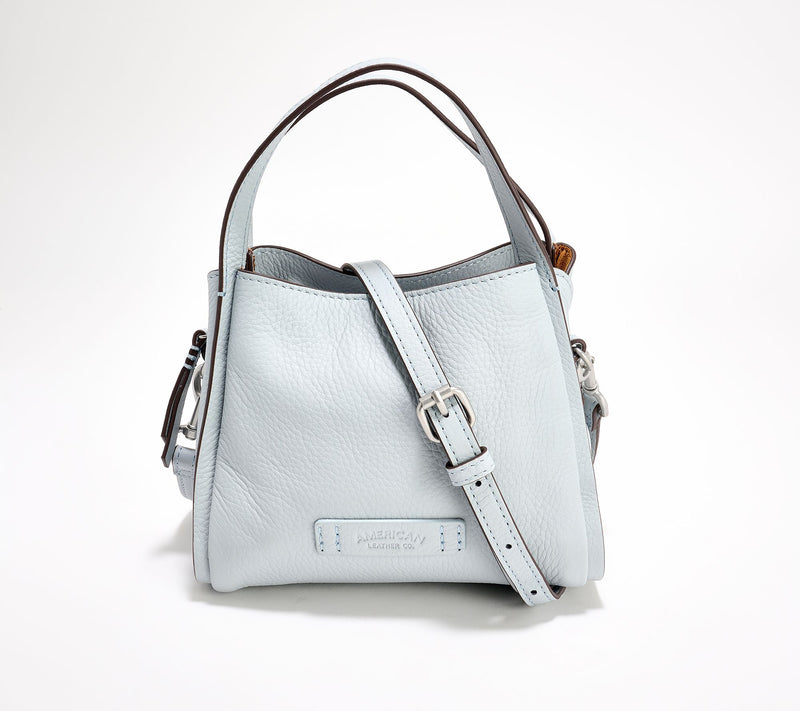 American Leather Co. Auburn Mini Leather Crossbody — View 7
