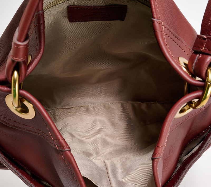 American Leather Co. Amber Leather Shoulder Bag — View 4