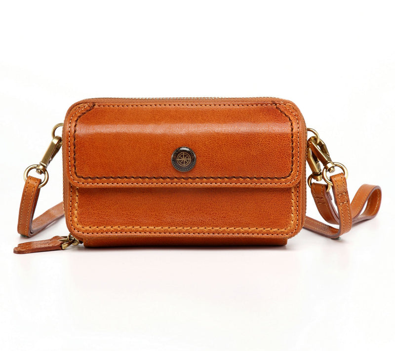 Old Trend Northwood Convertible Leather Phone Wallet Crossbody — View 9