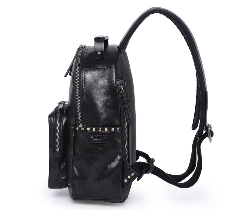 Old Trend West Heritage Leather Small Studded Backpack — View 11