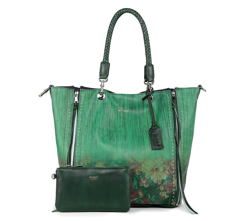 Old Trend Barracuda Leather Tote & Zip Pouch — View 16