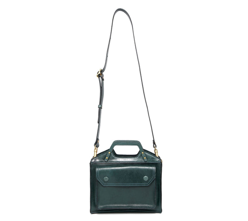 Old Trend Basswood Mini Tote Leather Crossbody — View 14