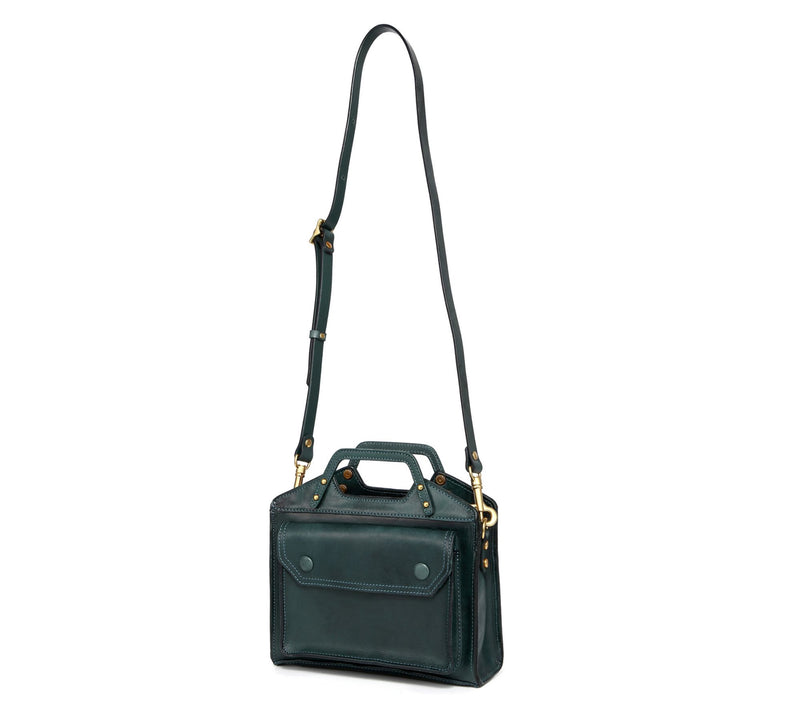 Old Trend Basswood Mini Tote Leather Crossbody — View 16