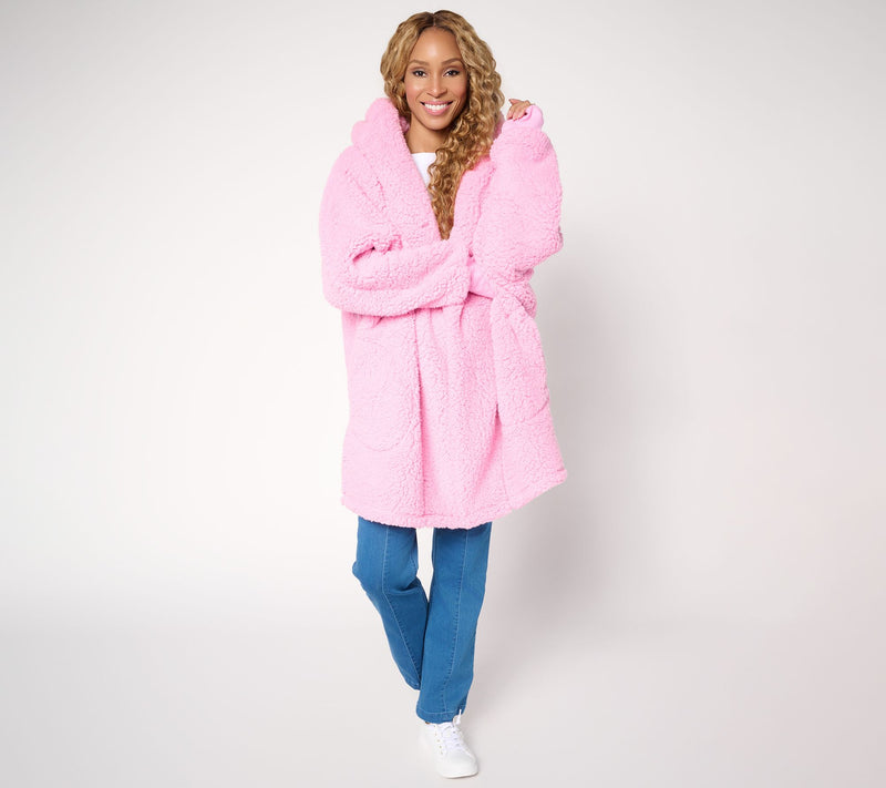By Jill Martin Sherpa Hooded BCA Lounger — View 5