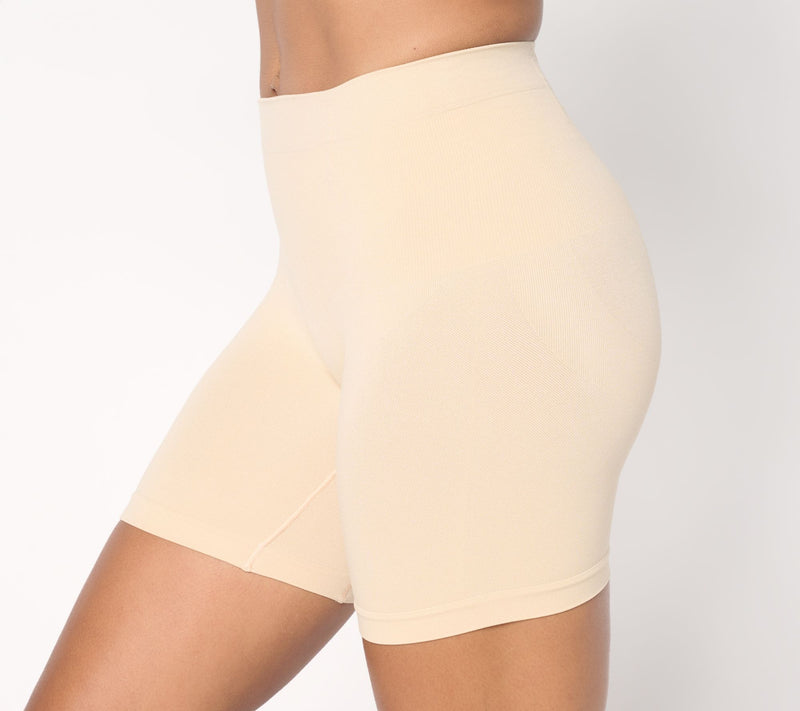 Shapermint All Day Everyday Mid-Waisted Shaper Shorts — View 3