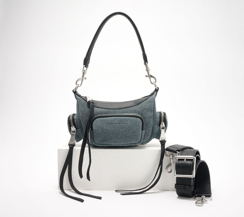 "As Is" Aimee Kestenberg Leather Away We Go Mini Crossbody — View 15