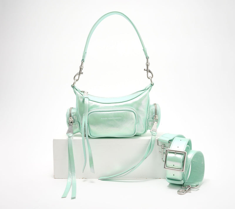 "As Is" Aimee Kestenberg Leather Away We Go Mini Crossbody — View 16