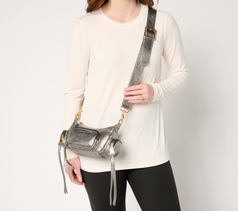 "As Is" Aimee Kestenberg Leather Away We Go Mini Crossbody — View 4