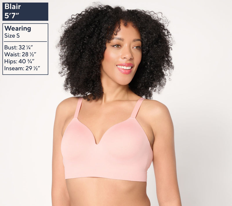 Truekind Supportive Comfort Wireless Shaping Bra — View 10