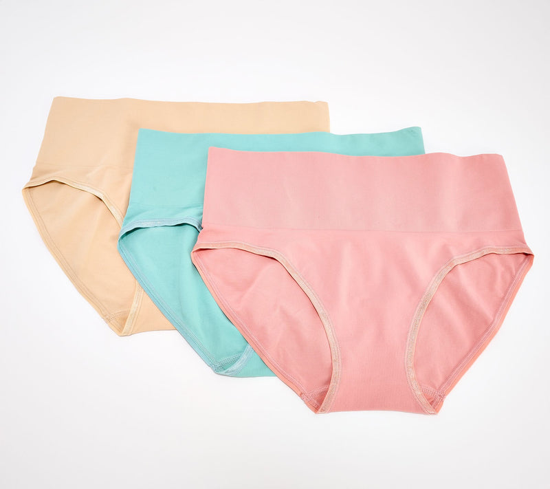 Truekind Everyday Comfort Smoothing Panty Set of 3 — View 9