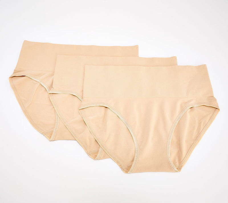 Truekind Everyday Comfort Smoothing Panty Set of 3 — View 10