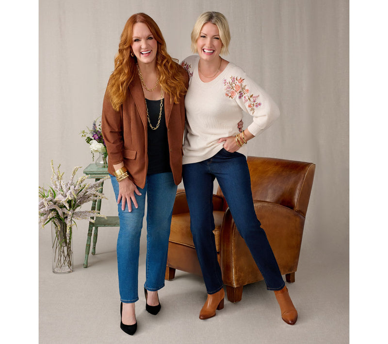 Ree by The Pioneer Woman Regular Jeans - Indigo Straight Leg — View 13