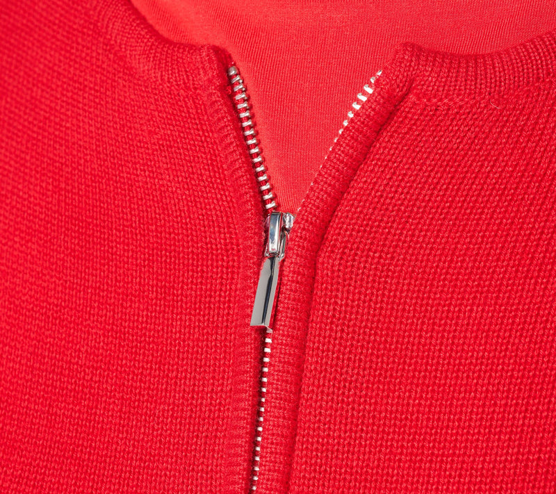 Susan Graver Peplum Sweater Jacket with Zipper — View 6